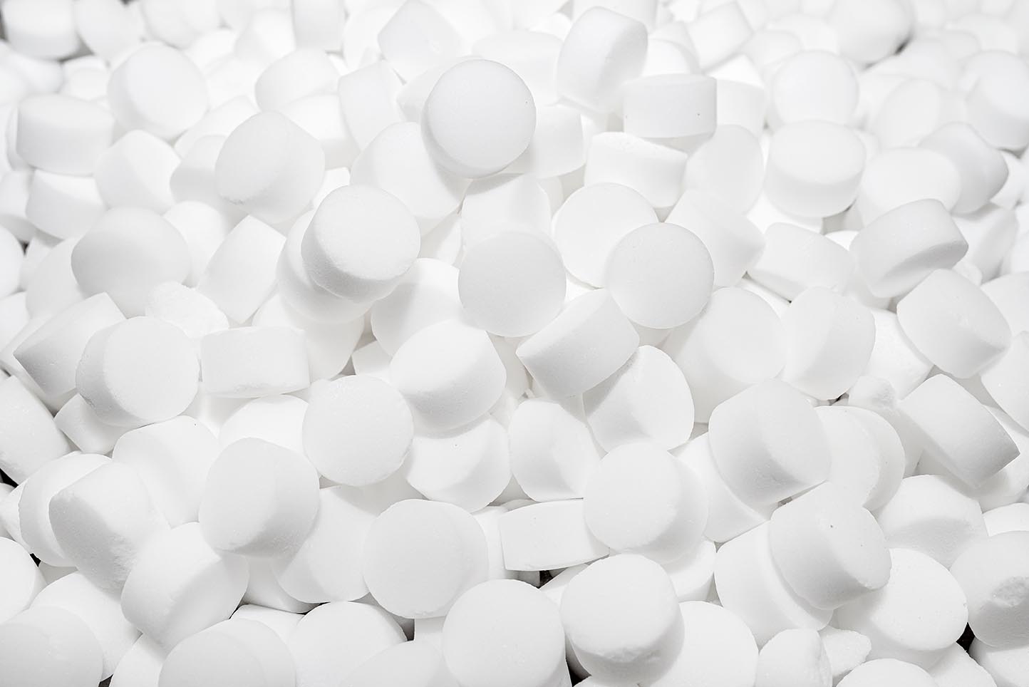 Sel en pastilles pour adoucisseur d'eau – qualité EN 973